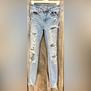 American Eagle hi-rise next level stretch Jegging